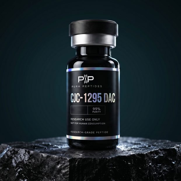 Vial de CJC-1295 DAC, péptido de investigación 99% de pureza — Pura Peptides