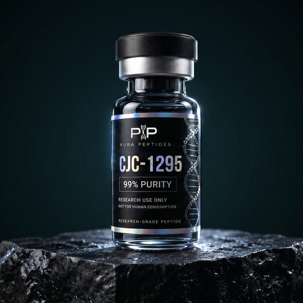 Vial de CJC-1295, péptido de investigación 99% de pureza — Pura Peptides