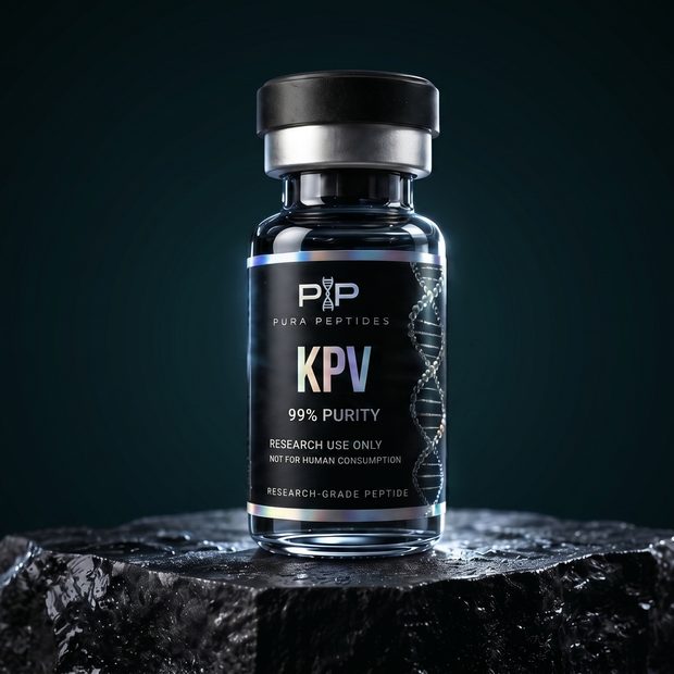 Vial de KPV, péptido de investigación 99% de pureza — Pura Peptides