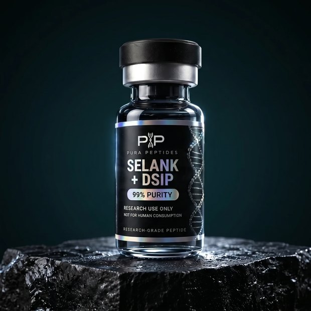 Vial de Selank + DSIP, compuesto de investigaci&oacute;n 99% de pureza &mdash; Pura Peptides